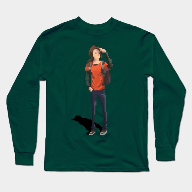 Ellie The Last Of Us Long Sleeve T-Shirt by Ediarts